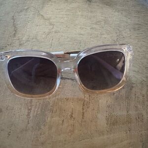 Lilly Pulitzer Clear and Brown Sunglasses
